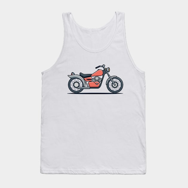 Vintage Motorcycle Tank Top by lanaxxart